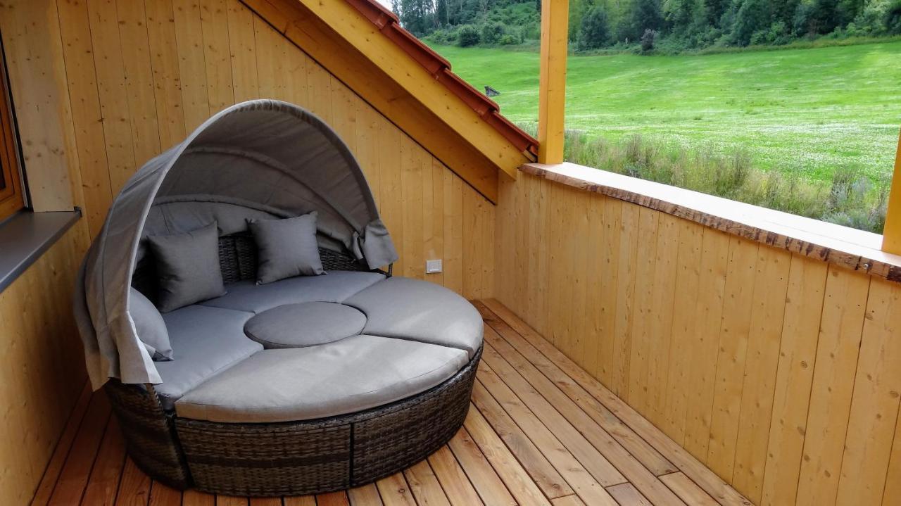 Waldblick Im Happy Allgaeu - Wohnung Mit Grosser Dachterrasse Leutkirch im Allgäu Dış mekan fotoğraf